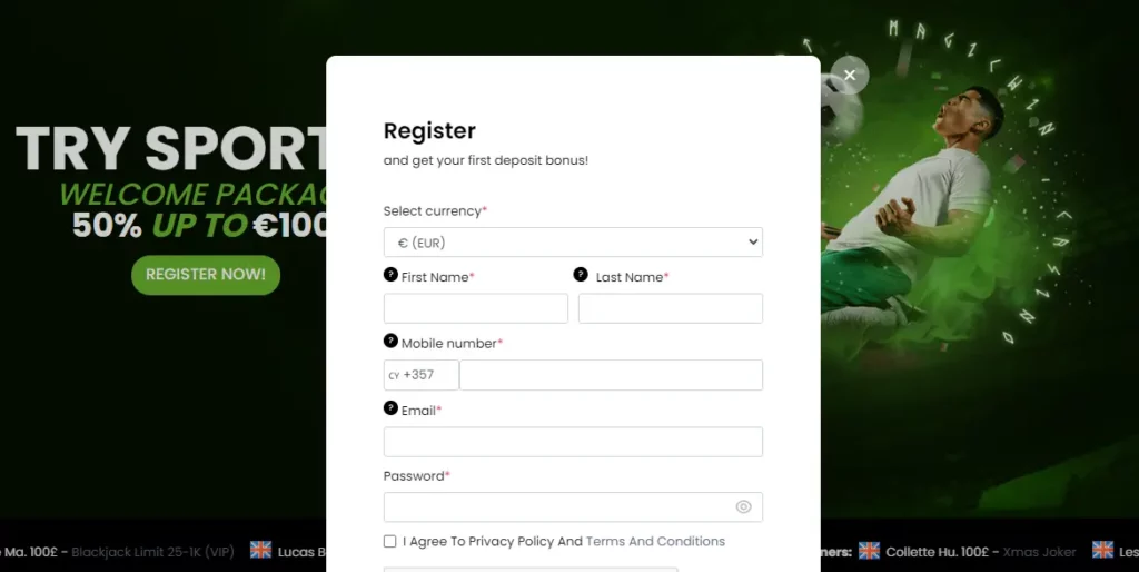 magic win registration